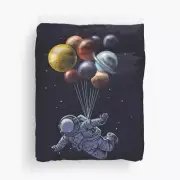 Space Travel Duvet Cover