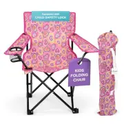 Emily Rose Kids Folding Chair | Beach Chair with Safety Lock- Camping Chair f...