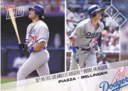 Cody Bellinger Dodgers RC 2017 Topps NOW 548 Rookie HR Record ties Mike Piazza