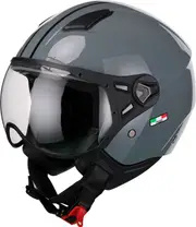 Vito Moda, open face helmet , color: Grey , size: M