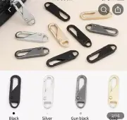 Zipper Pulls,Premium Zipper Pull Replacement Zipper For Luggage,Bags,clothing