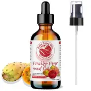 Prickly Pear Seed Oil - 4oz | Cold-Pressed Oil for Skincare, Haircare & DIY Proj