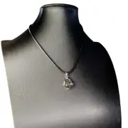 Pallasite meteorite pendant ,Brenham meteorite Necklace S925 silver TB310