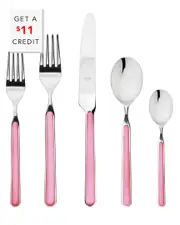 Mepra 5pc Flatware Set with $11 Credit