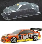 Clear RC Body HPI RACING IMPREZA 1/10 OnRoad Car HPI/4Tec2.0/V100/RDS/200mm