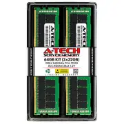 64GB 2x 32GB PC4-2400 RDIMM Tyan B7071T80V8HR-N B7086G70V6E2HR Memory RAM