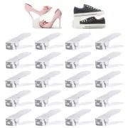 Shoe Slots Organizer 20 Pack- Shoe Stacker - Increase Space by 200%,4 Levels ...