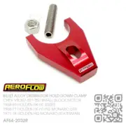 AEROFLOW BILLET DIZZY HOLD DOWN V8 307-327-350 SBC [HOLDEN HK-HT-HG MONARO] RED