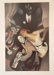 “JELLY ROLL MORTON” Signed by Artist Gary Kelley