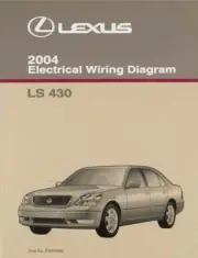 2004 Lexus LS 430 Wiring Diagrams Schematics Layout Factory OEM