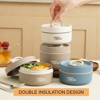 Lunch Box Thermos Food Flask Stainless Steel Insulated Food Soup Jar Containers