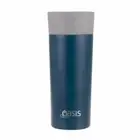 Insulated Coffee Mug Cup Travel Thermal Stainless Steel Flask Oasis Navy-360ml