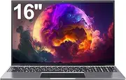 jumper Laptop Computer 16 inch, Laptop Computer with 4 Core Processor, Student Laptops 16GB DDR4 512GB SSD, FHD 1920x1200 Display, WiFi 5G/2.4G, Mini HDMI, USB3.0, Type-C, 38Wh Battery
