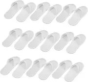 WRITWAA Soft Practical Disposable Slippers 10 Pairs Hotel Travel Home Use Safe for Guests