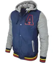 Adelaide Crows AFL Mens Baseball Jacket Sizes S-5XL BNWT