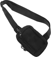 [COMPUKAS] Small Sling Backpack for Men and Women Versatile Chest Bag Capacity Oxford for Outdoor Hiking and Traveling