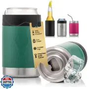 STUBiBudi Beer Can Cooler Beer Bottle Insulator Beer Bottle Opener 3 in 1 Uni