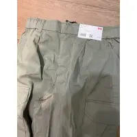 在飛比找蝦皮購物優惠-Uniqlo 女裝 輕便抽繩工裝褲S號 褲長68-70cm 