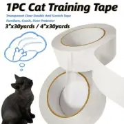 1 X Cat Scratching Tape Clear Protect Sofa Anti-scratch Double Sided Sticker