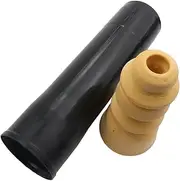 DEMULAX Rear Dust Cover Air Shock Absorber Rubber Bellow Dust Boot Set, for Velzel 2013 2014 Car Suspension Bump Stop