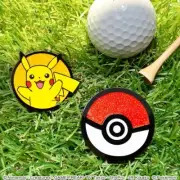 Pokemon Golf Marker BIG Size (Pikachu) Clip Type Magnet Licensed Product