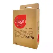 Vacuum cleaner bags 5pcs Unifit CU78 Suits BOSCH HOTPOINT KARCHER KRUPS SIEMENS