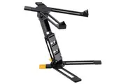 Hercules DJ Laptop Stand Holder w Adjustable Angle Height Mixer Folding Design
