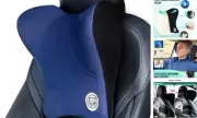 Soft Car Neck Pillow for Driving Seat Car Headrest Pillow with Flexible Strap,