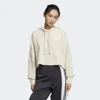 在飛比找momo購物網優惠-【adidas 愛迪達】運動服 連帽上衣 帽t 米 ADIC