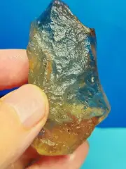 51g Libyan Desert Glass Meteorite Tektite impact specimen Dimples GEM