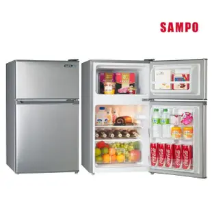 【SAMPO 聲寶】92公升定頻一級獨享系列雙門小冰箱(SR-C09G)