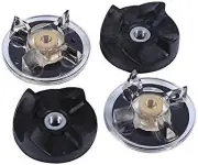 Base Gears, Replacement Base Top Gears with Rubber Gears Blades Gears Spare Part