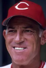 Cincinnati Reds manager Sparky Anderson during game vs San D - 1972 Old Photo 1