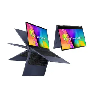 【ASUS 華碩】14吋N4500翻轉觸控筆電(Vivobook Go 14 Flip TP1401KA/N4500/4G/128G/W11S)