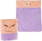 Skater TOH1 Crayon Shin-chan Burizaemon, Absorbent and Quick Drying Towel, Microfiber Fabric