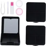 [NULYLU] Halloween Contacts Lens Case Kit 3 Pack Compact Travel Case Safe Healthy Material Ideal for Everyday Use