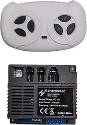 jiaruixin JR1922RXS-AD 12V Kids Powered Ride on car 2.4G Bluetooth Remote Control and Receiver Kit Controller Control Box Accessories for Children Electric Ride On Car Replacement Parts