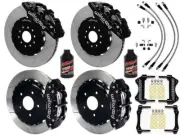 Jeep Wrangler JL Wilwood 14" Big Brake Kit F+R Combo W/Lines+Fluid Slotted Black (for: Jeep)
