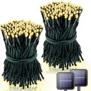 NNEOBA Solar Christmas Lights Outdoor Waterproof String 8 Modes