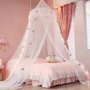 Bed Canopy With Lights Bed Canopy Curtains For Girls Toddler Bed Canopy For Girls xi White Star