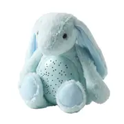 Jiggle & Giggle Blue Bunny Plush Kids/Children's Decor Night Light 27x25cm 3y+