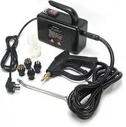 2600W High Pressure Steam Cleaner Portable Cleaning Machine 3.5Bar Household Handheld Steam Cleaner for Kitchen Bathroom Furniture Car,Black