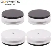 44x15mm Full Aluminum Hifi Audio AMP Isolation Stand Speaker Feet Damper Silver