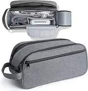 CPAP Travel Bag for ResMed AirMini Machine, Portable Storage Organizer Case Fits for CPAP Machine and Accessorie, Grey