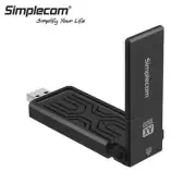 Simplecom AX1800 Wifi Card Adapter Dual Band WiFi 6 USB High Gain Antenna