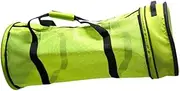 Frediuo Mesh Duffle Bag Outdoor Carry Bag with Zipper Organizer Tote for Swimming Water Sports Swim Gym Gears Balls Beach Activities