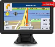 Car Sat Nav, 7 Inch with Latest UK Maps 2025, Truck GPS Navigation System, Touch