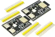 ESP32-C3 Board, Wifi, Bluetooth, PCB Antenna, USB (2 Boards) Size Name:2 Boards