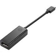 HP USB-C to DisplayPort Adapter USB-C/DP Audio/Video Adapter - 6M148AA#ABA