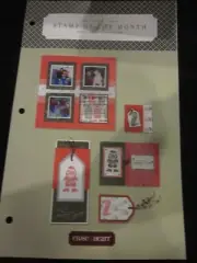 Dots Ctmh Close To My Heart October 2003 Stamp of The Month Leaflet Brand New